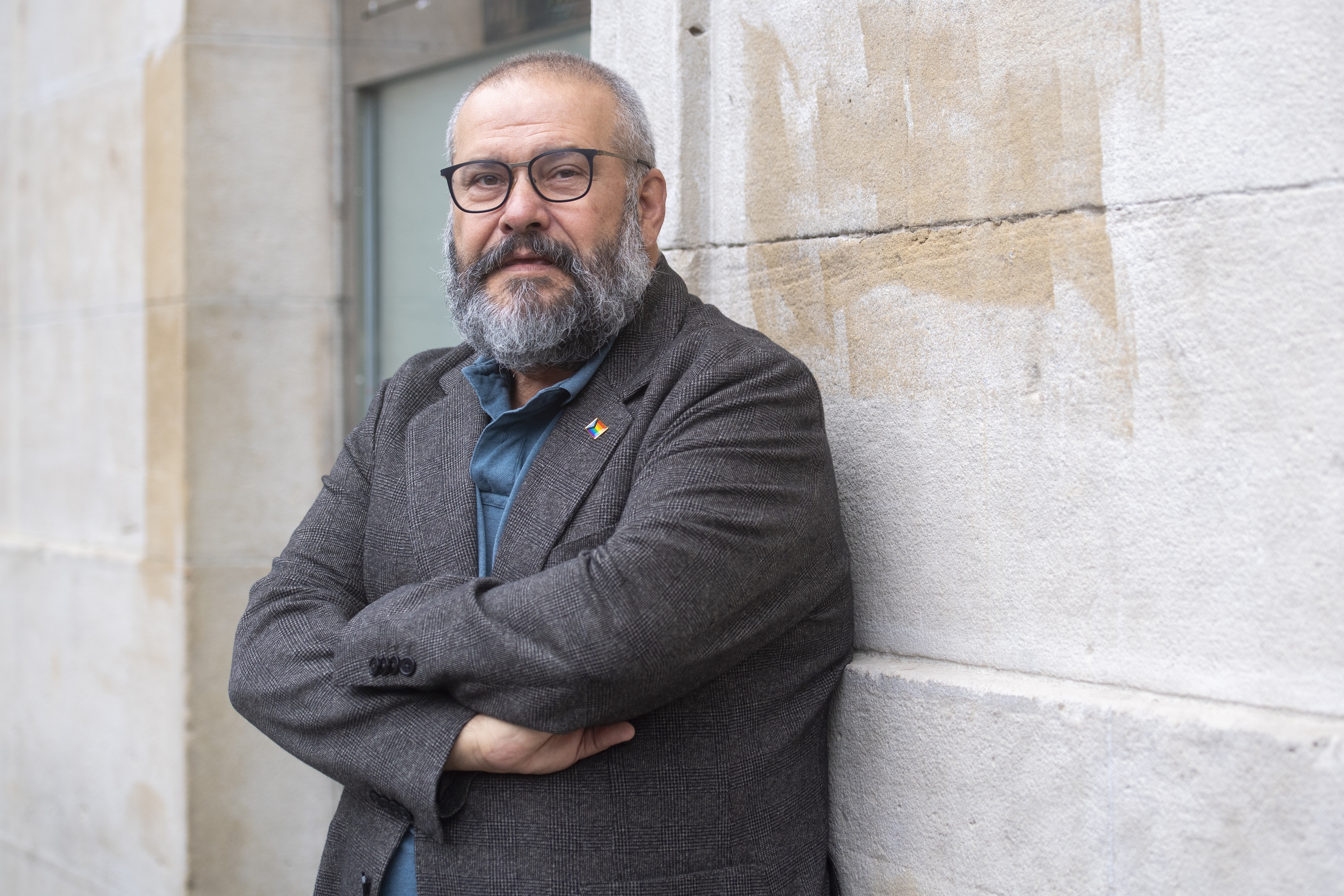 Javier Armentia, artxiboko irudi batean. IDOIA ZABALETA / FOKU