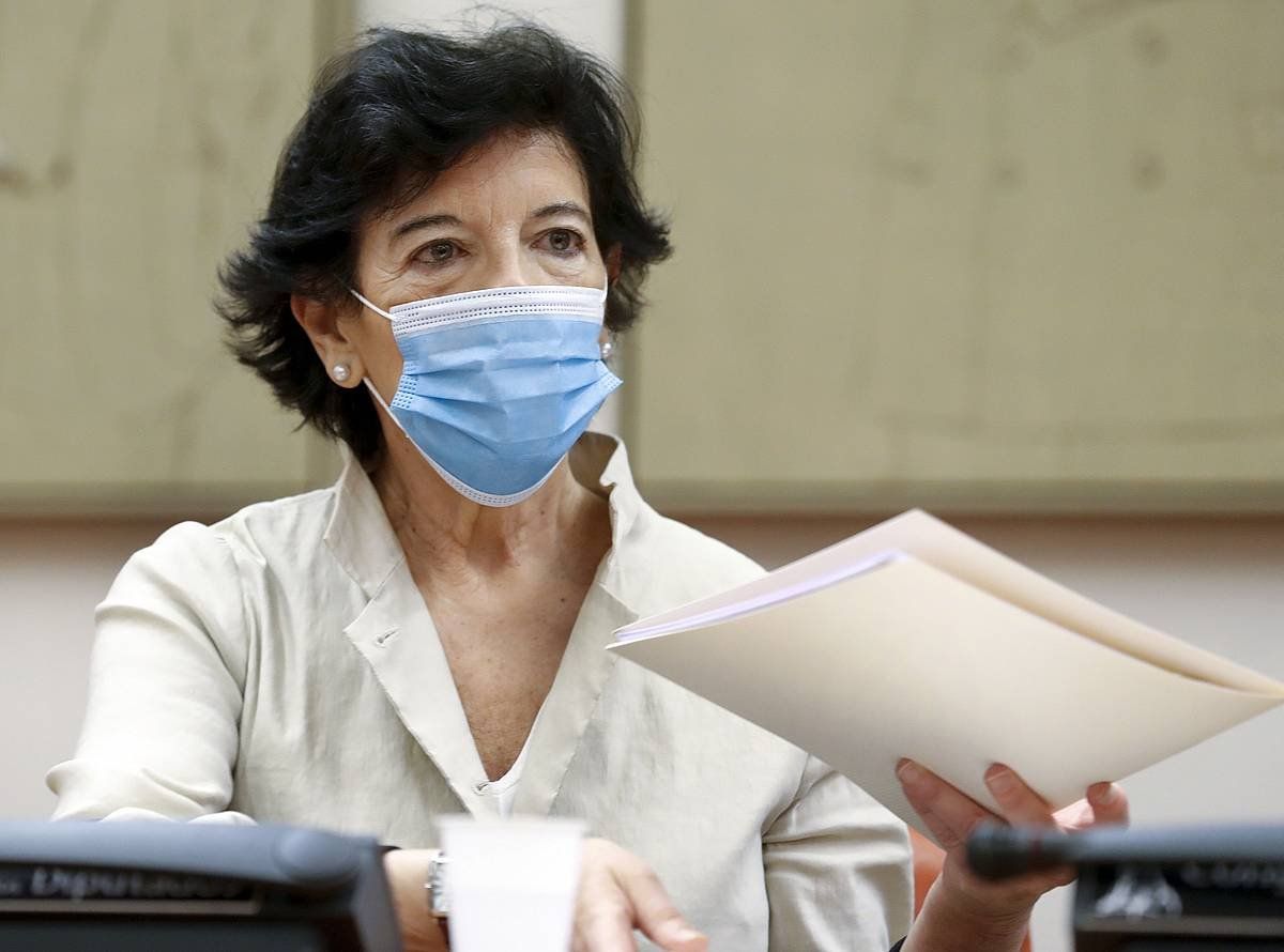 Isabel Zelaa, artxiboko irudi batean. BALLESTEROS
