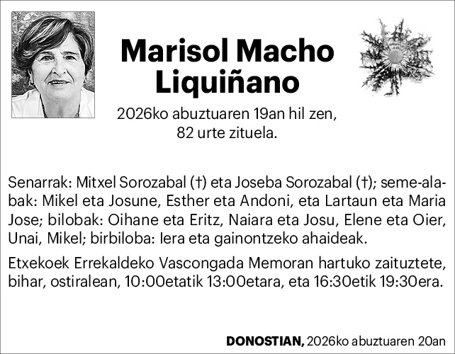 Marisol Macho2x2
