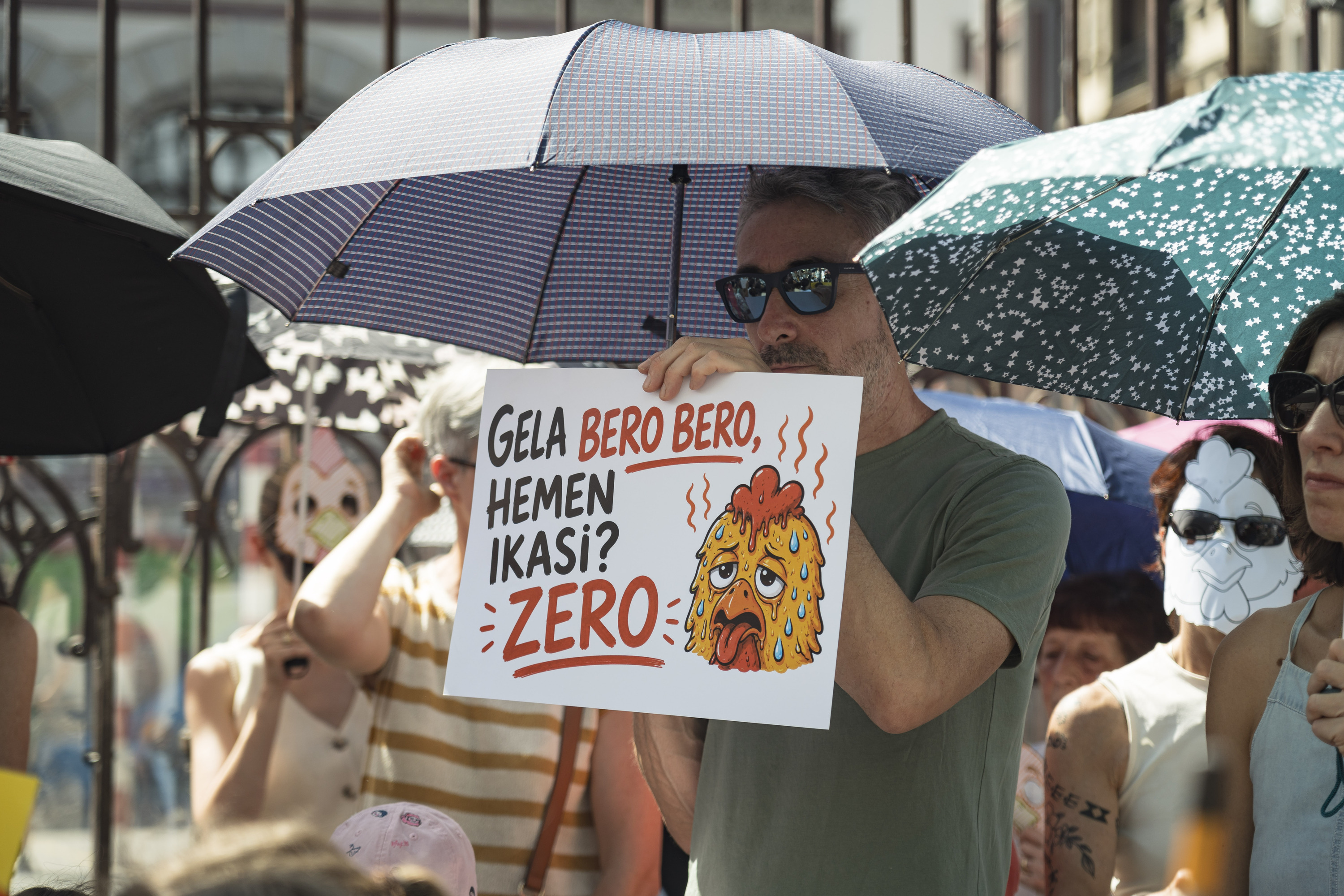 Indautxuko eskola publikoko protesta (Bilbo). ARITZ LOIOLA / FOKU