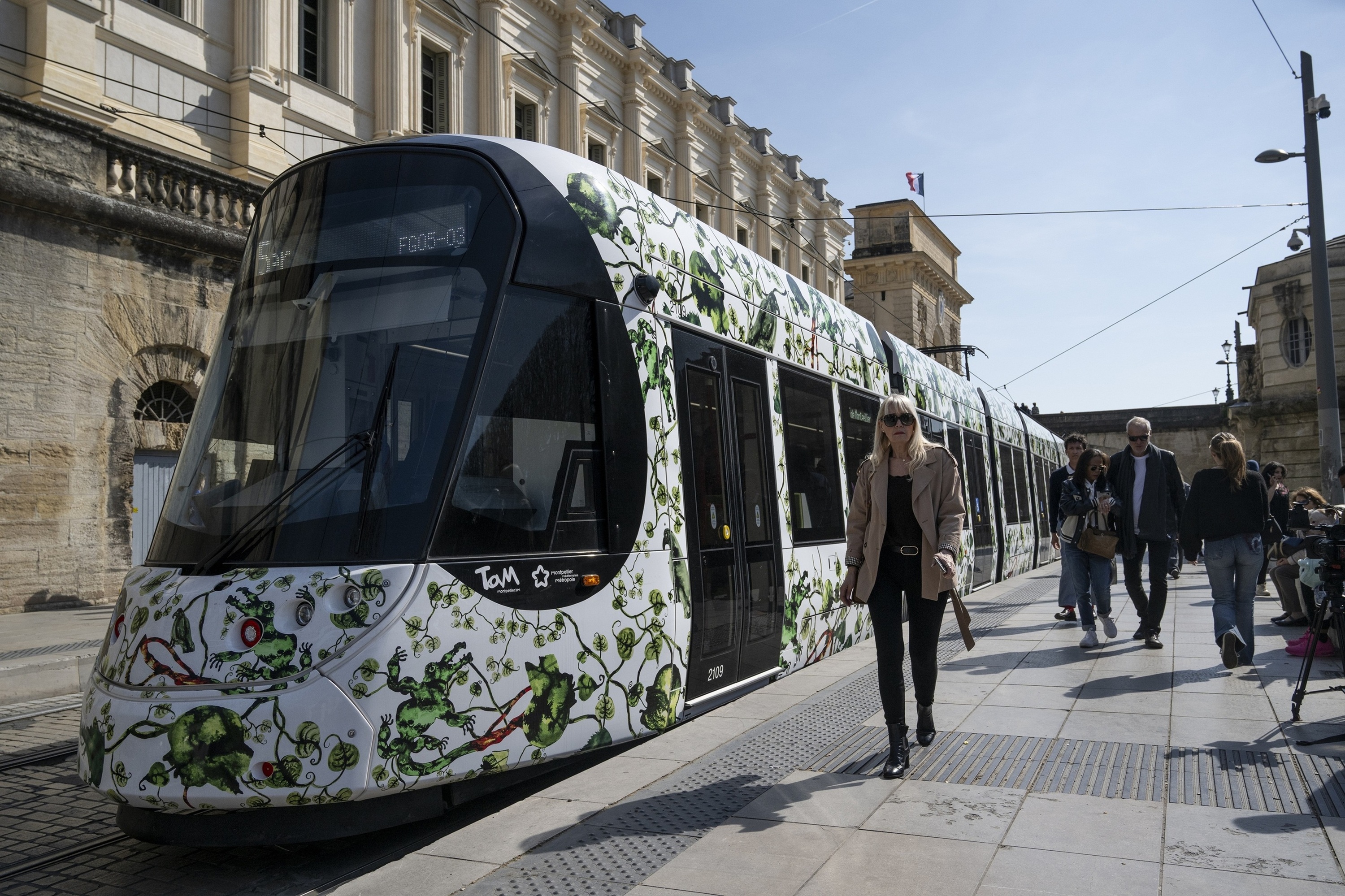 CAFen tranbia bat Montpellierren, Frantzian. CAF