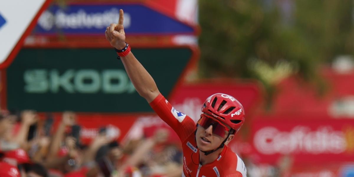 Tadej Pogacar. JAVIER LIZON / EFE