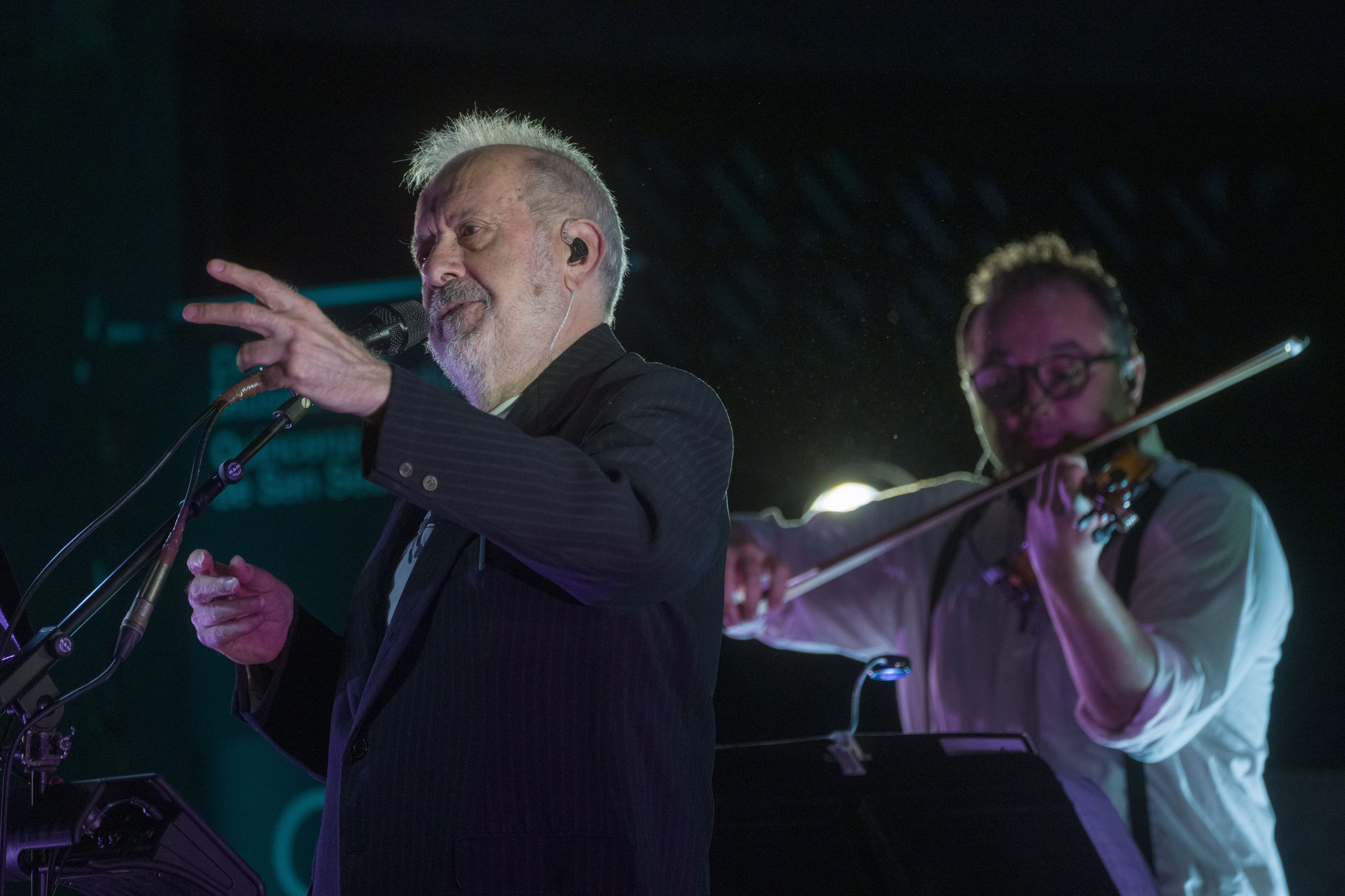 Natxo de Felipe eta Kuarteto Philiperena, abuztuaren 20an, Arantzazun. JON URBE / FOKU