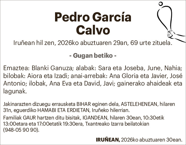 Pedro García Calvo 2x2