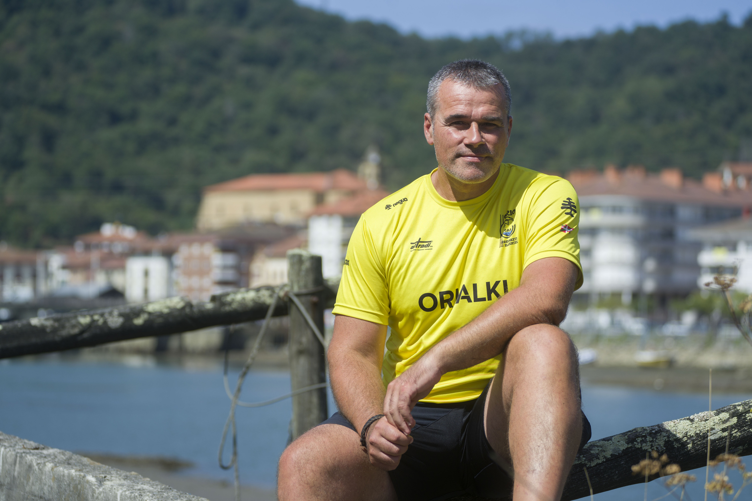 Iker Zabala Orioko entrenatzailea. JON URBE / FOKU