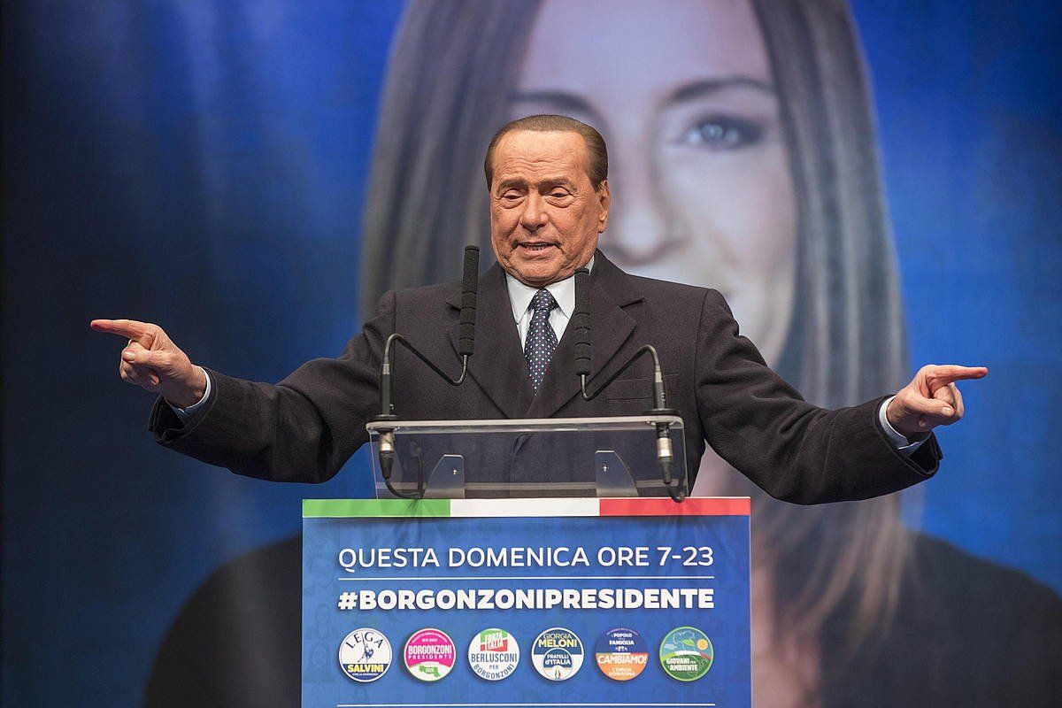 Silvio Berlusconi Italiako lehen ministro ohia. PASQUALE BOVE / EFE