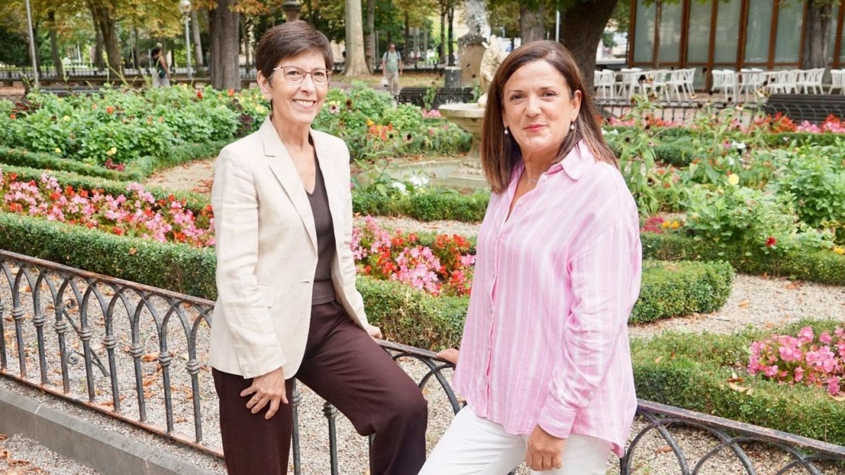 Estefania Beltran de Heredia eta Beatriz Artolazabal. EAJ