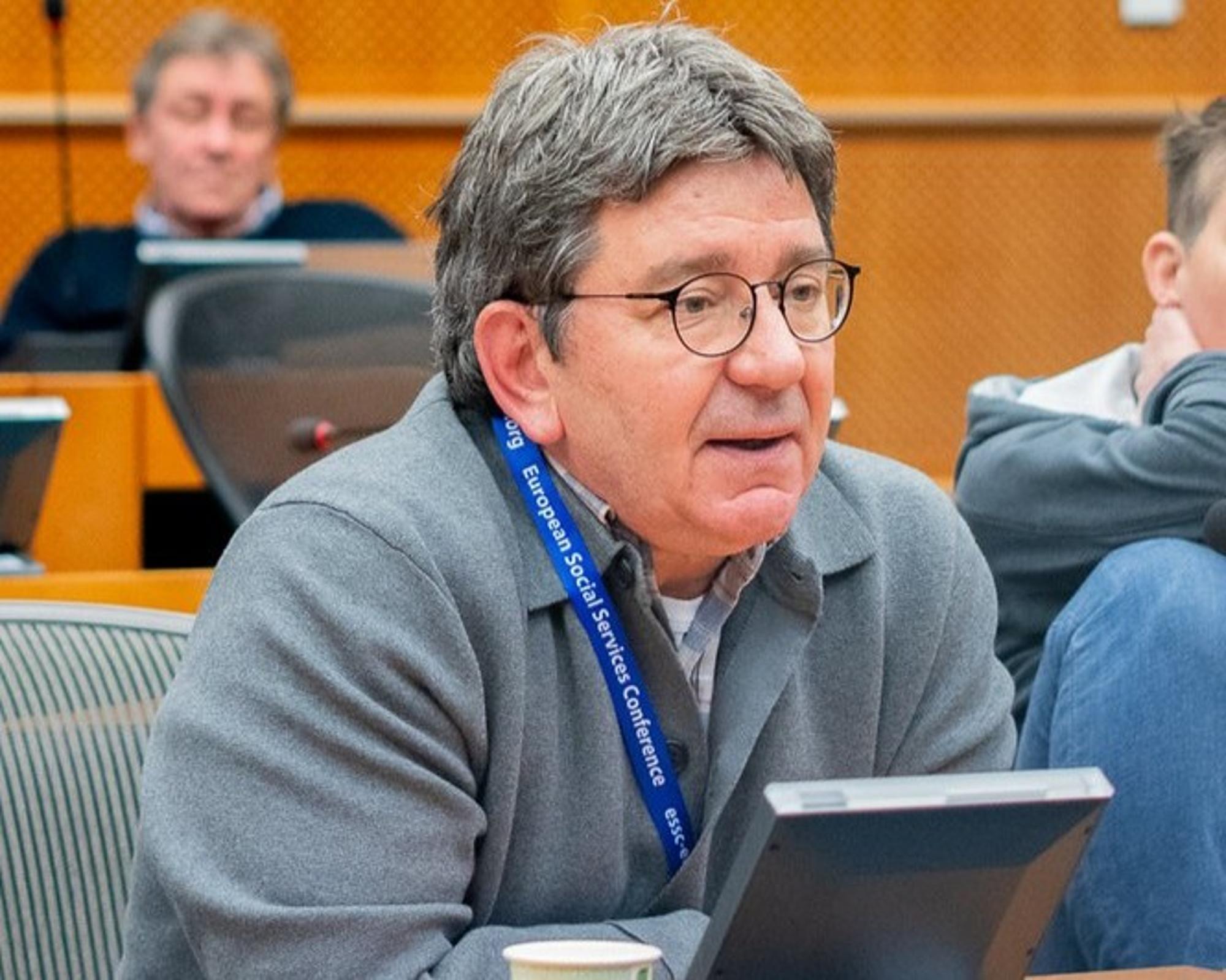Joseba Zalakain, Gipuzkoako Zainketen eta Gizarte Politiken Ebaluaziorako Agentziako zuzendaria. GIPUZKOAKO FORU ALDUNDIA