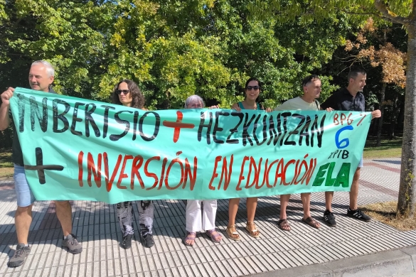 ELA sindikatuak inbertsio handiagoa eskatu du NUPen, gaur. ELA SINDIKATUA ELA sindikatuak inbertsio handiagoa eskatu du NUPen, gaur. ELA SINDIKATUA