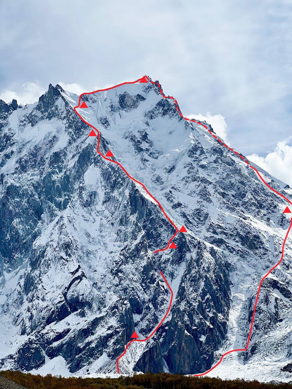 Aikache Chhok mendia (6.673 m) Aikache Chhok mendia (6.673 m)