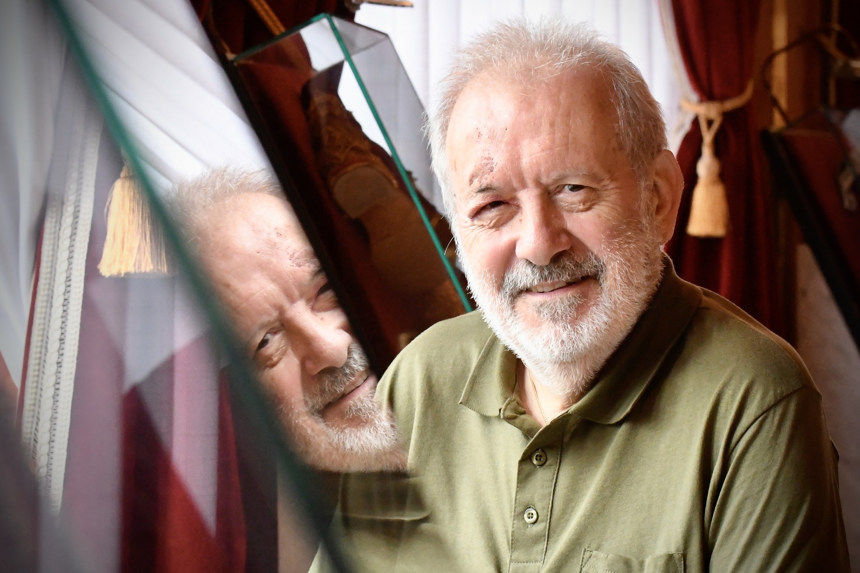 Natxo de Felipe musikaria, atzo, Bilboko Arriaga antzokian. MIKEL MARTINEZ DE TRESPUENTES / FOKU