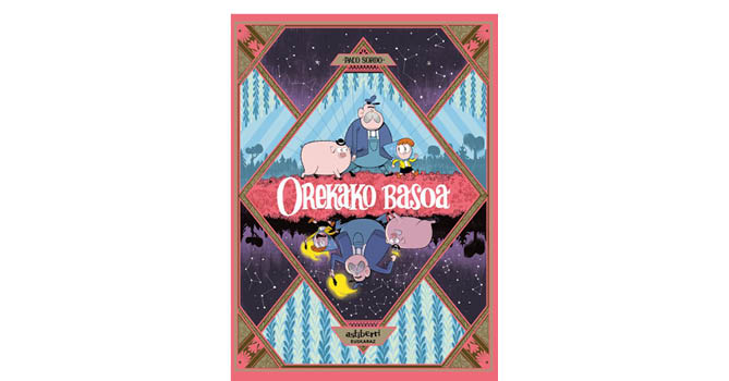 'Orekako basoa' liburuaren azala.