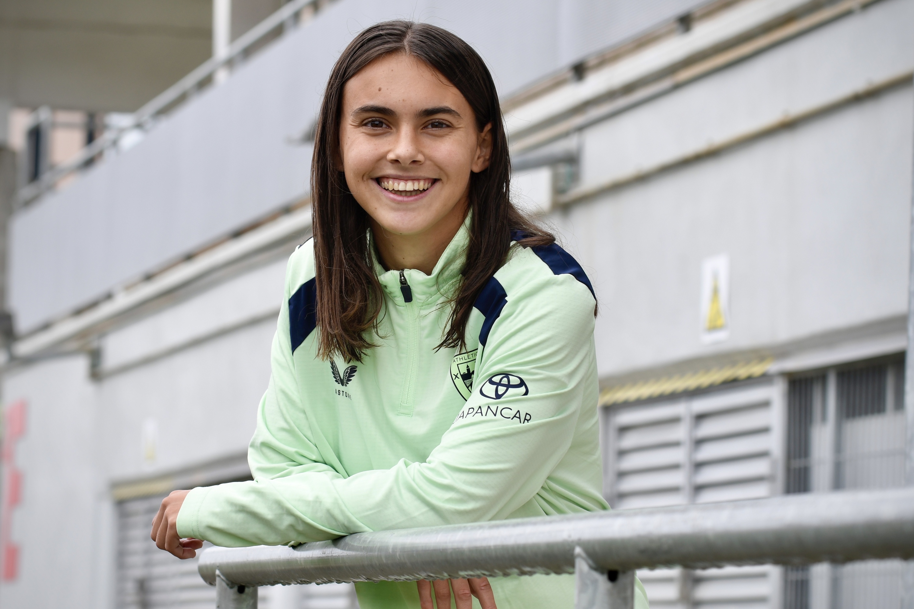 Maitane Vilariño Athleticeko jokalaria. MIKEL MARTINEZ DE TRESPUENTES / FOKU