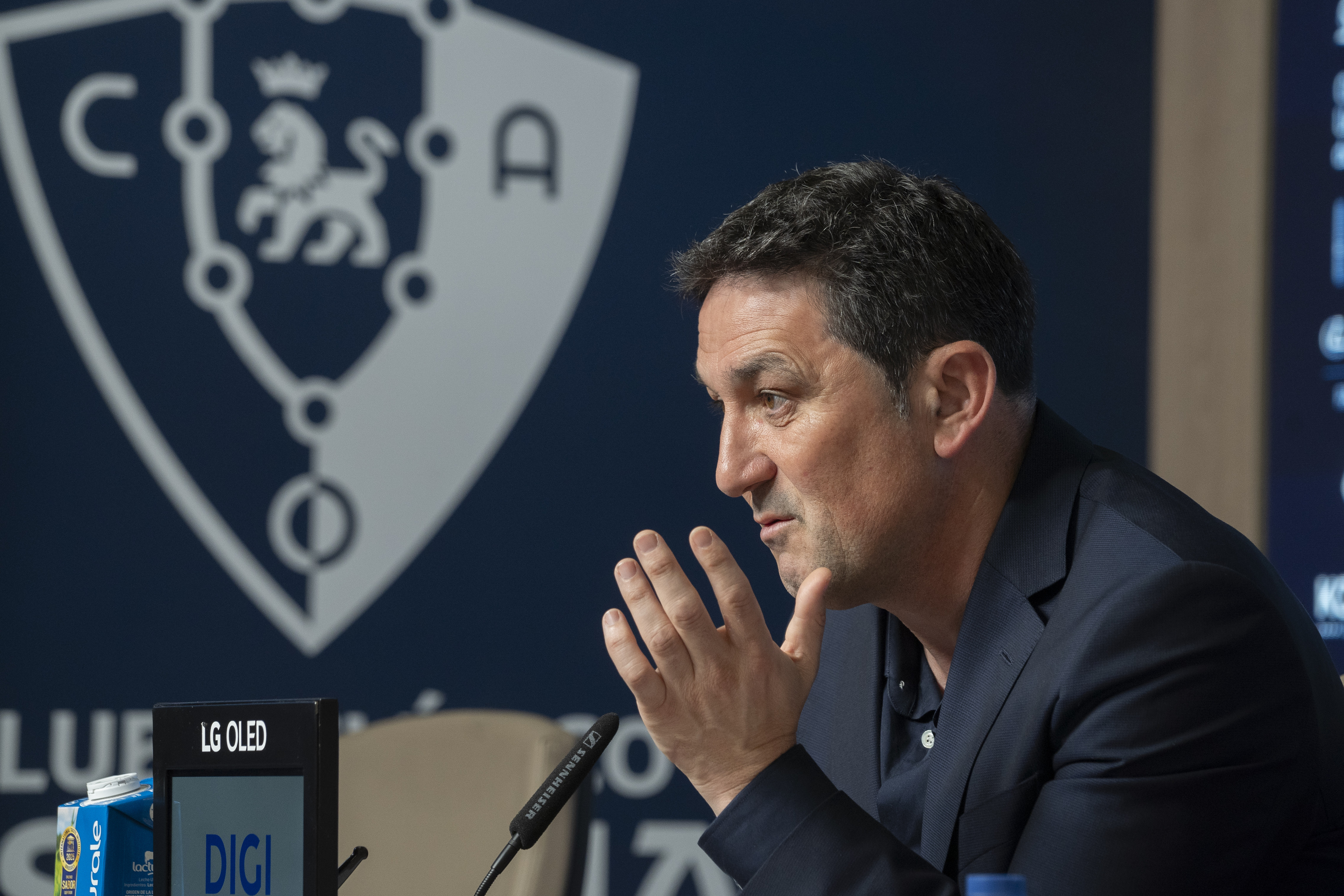 Braulio Vazquez, maiatzean egin zuen agerraldi batean. IÑIGO URIZ / FOKU