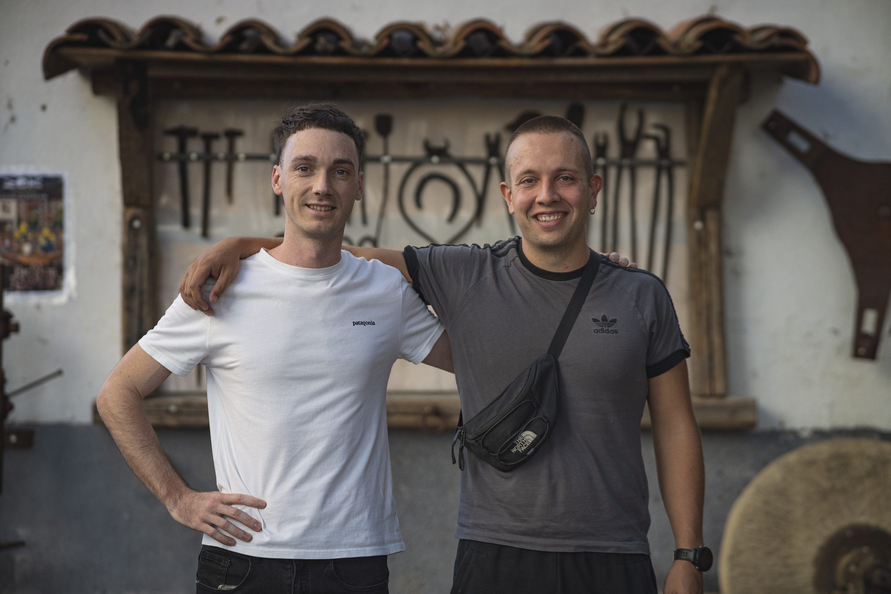 Aritz Sukia Arrieta eta Ioritz Karrera Mendizabal. ARITZ LOIOLA / FOKU