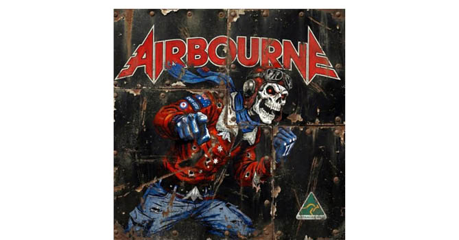 Airbourne taldearen diskoa.