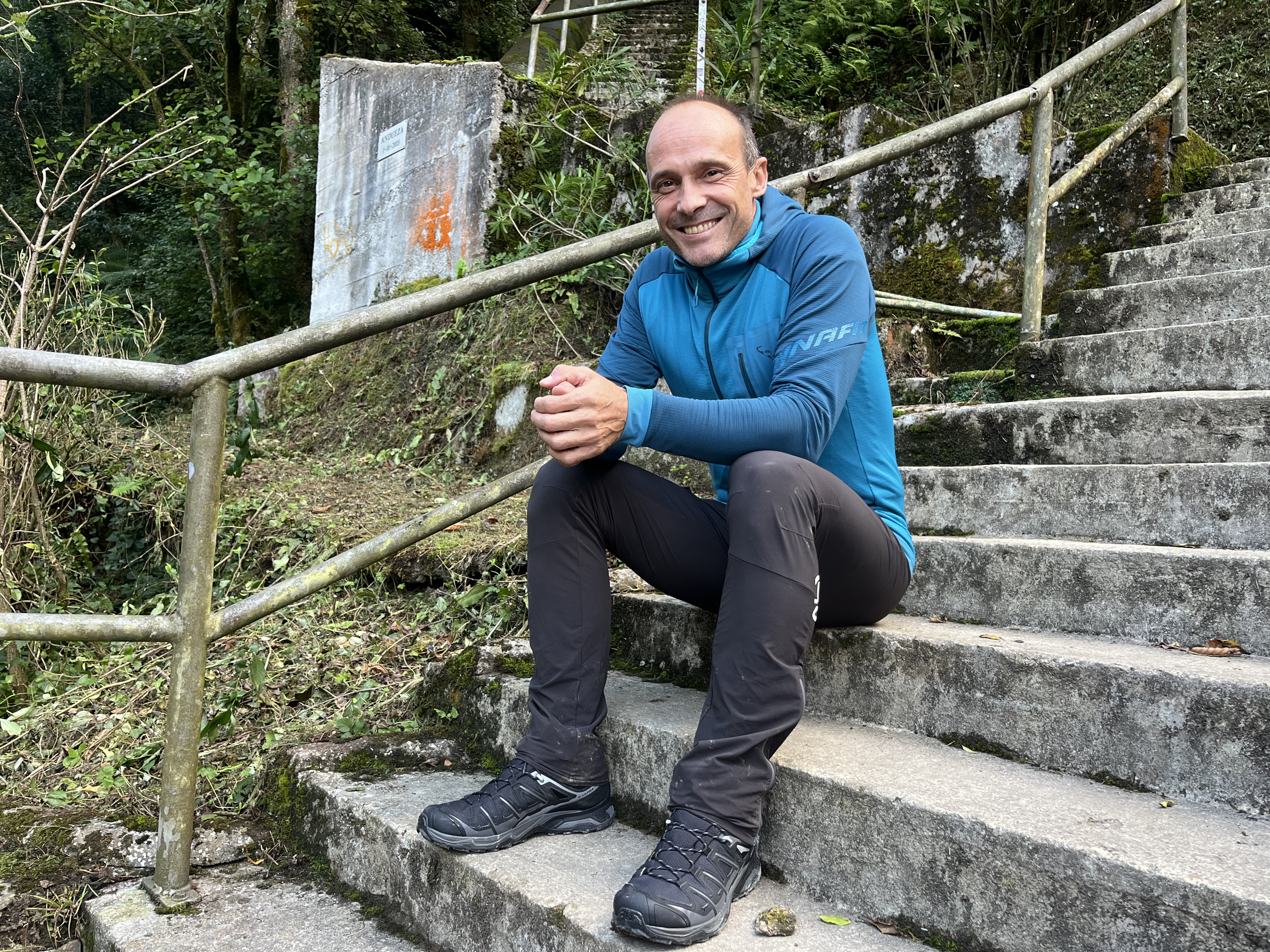 Igor Alzelai mendiko eskiko euskal selekzioko hautatzaile ohia. UNAI UGARTEMENDIA