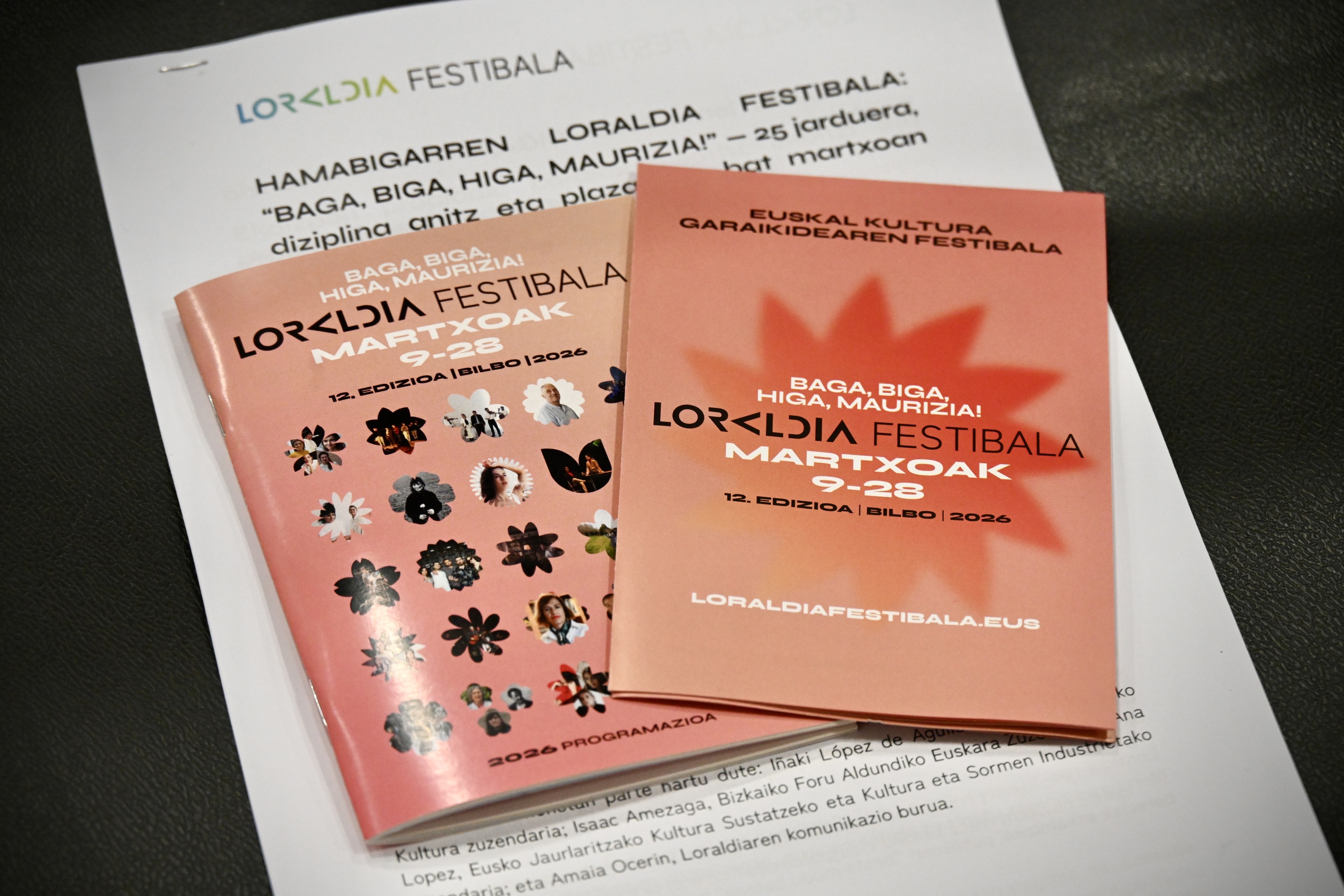 Aurtengo Loraldia Festibaleko eskuorri batzuk. MIKEL MARTINEZ DE TRESPUENTES / FOKU
