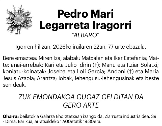Pedro Mari Legarreta 2x2