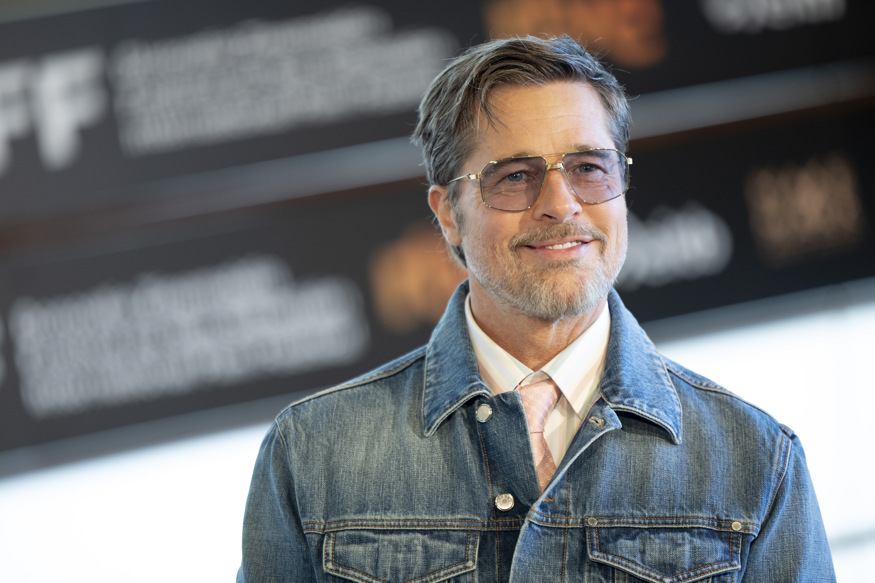 Brad Pitt aktorea, gaur, Donostiako 74. Zinemaldian. JUAN HERRERO / EFE