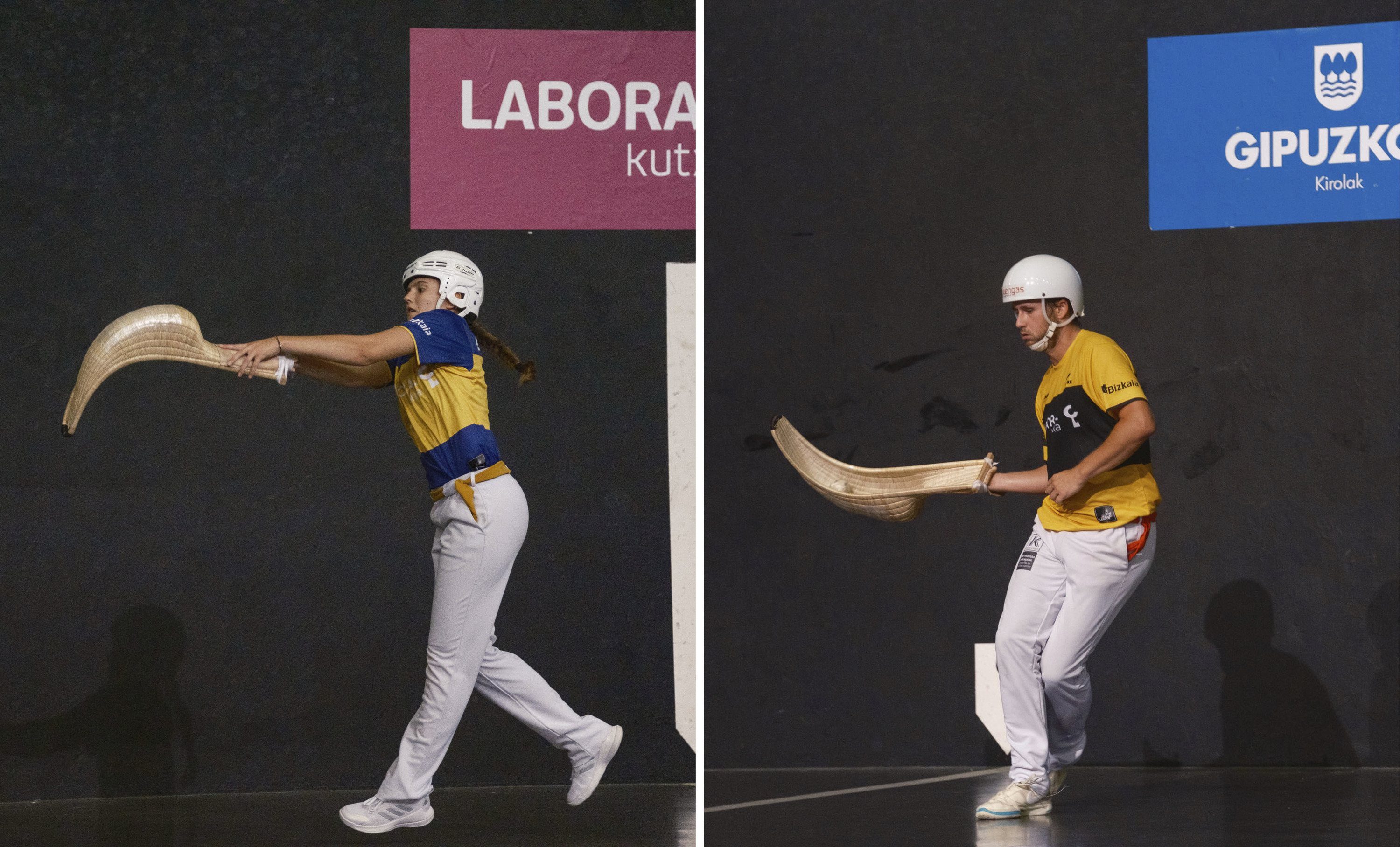 Elaia Gogenola-Thibault Basque. ERAMAN JAI ALAI
