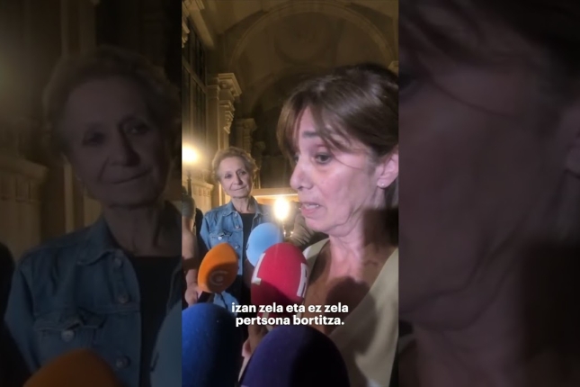 Federico Aramburu auzia | Cecilia Aramburu, Federicoren ama, epaiaren berri jakin ondoren Federico Aramburu auzia | Cecilia Aramburu, Federicoren ama, epaiaren berri jakin ondoren