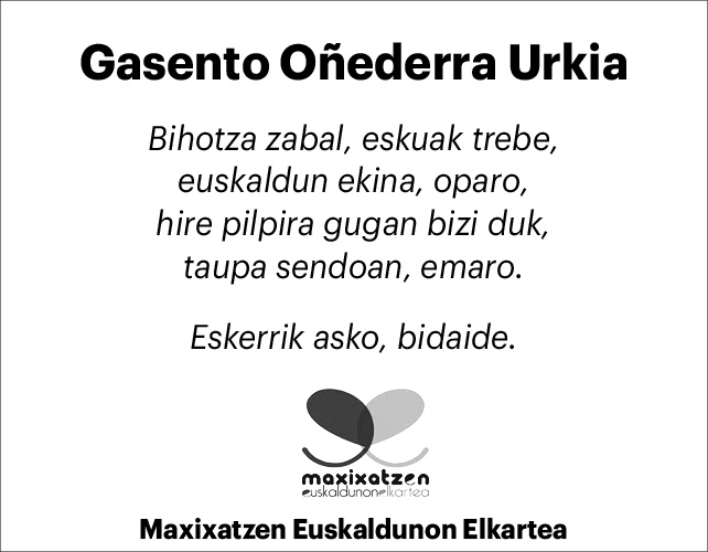 Gasento Onederra 2x2