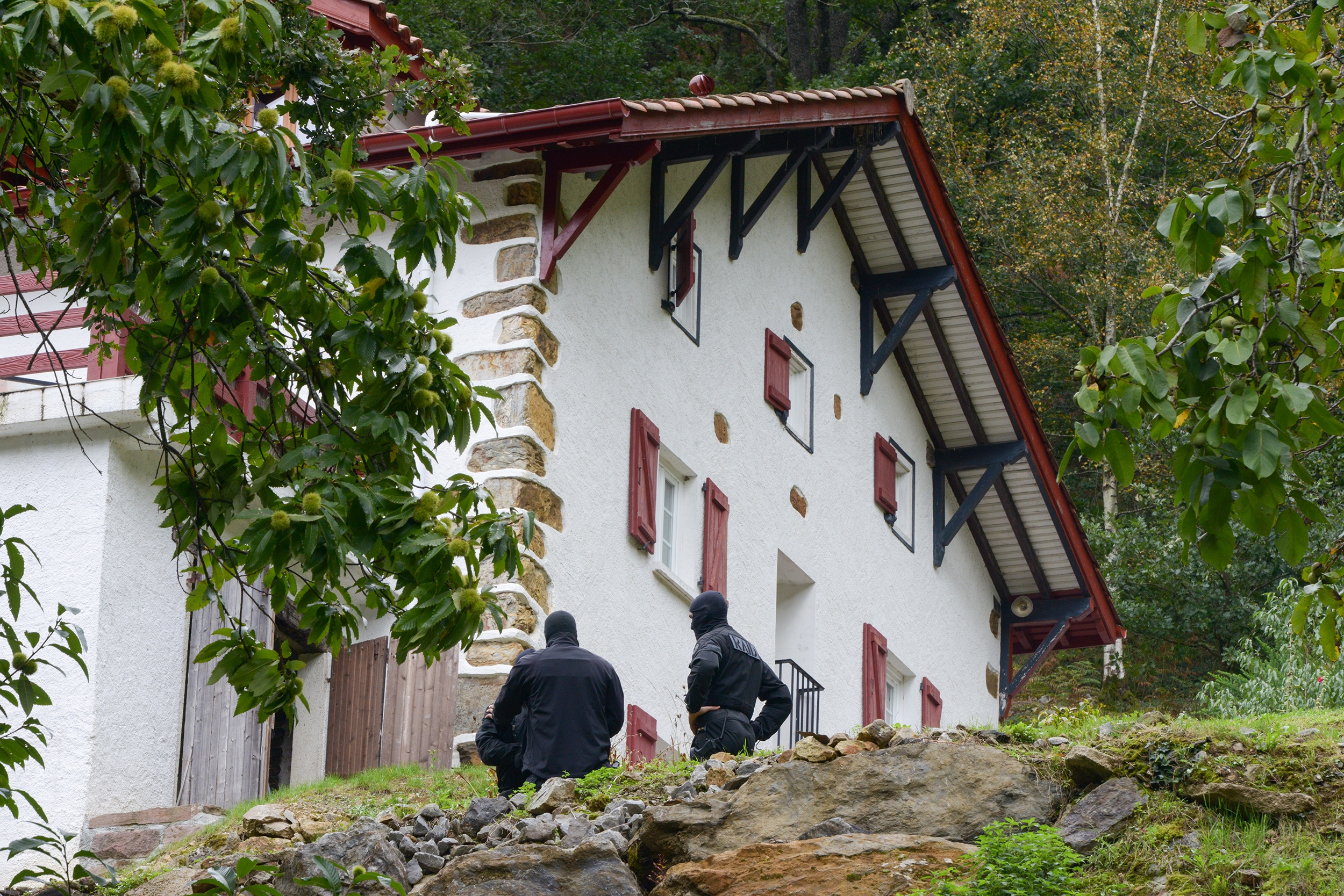Atxiloketaren eguna, 2015ean Baigorrin. BERRIA Atxiloketaren eguna, 2015ean Baigorrin. BERRIA