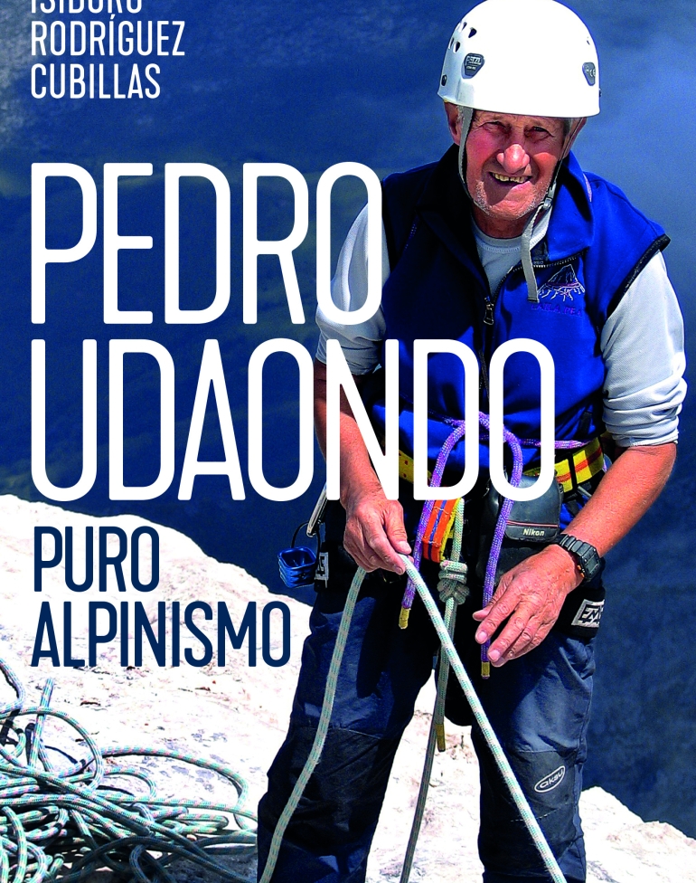 Pedro Udaondo. Puro alpinismo liburuaren azala