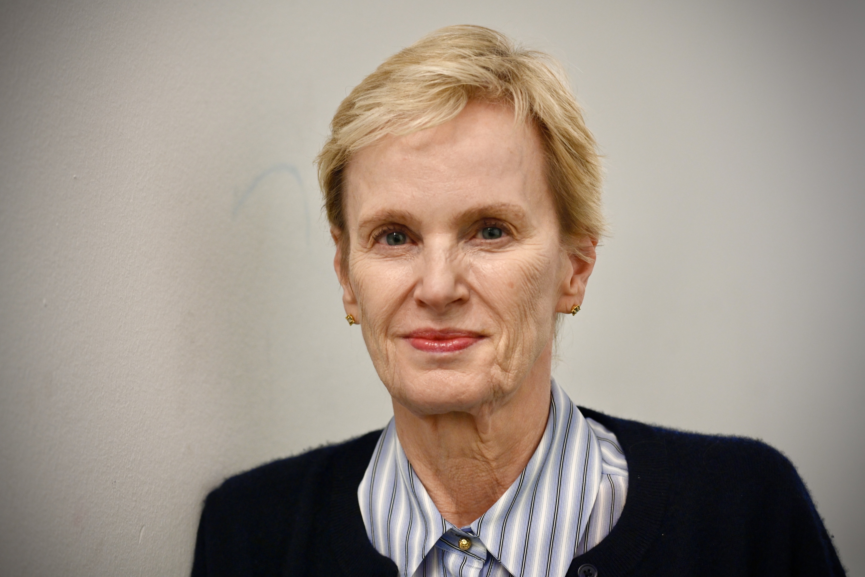 Siri Hustvedt idazlea, atzo, Bilbon. MIKEL MARTINEZ DE TRESPUENTES / FOKU