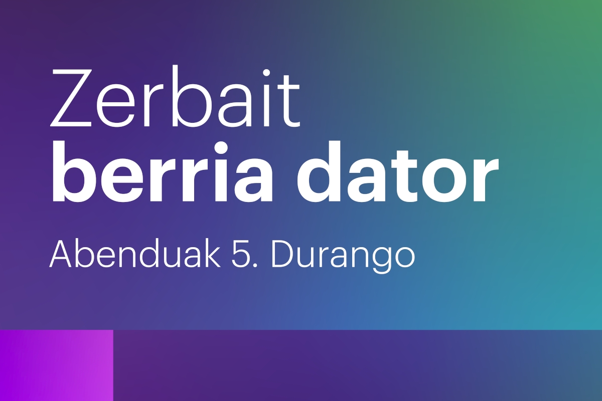 Zerbait Berria dator. BERRIA