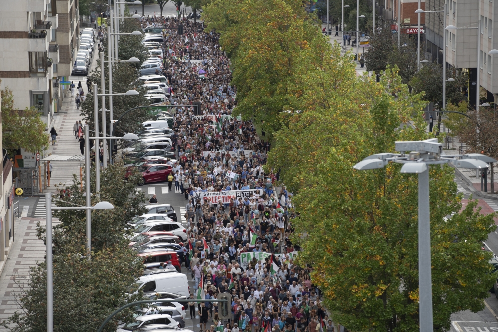 Yala Nafarroaren manifestazioa Yala Nafarroaren manifestazioa