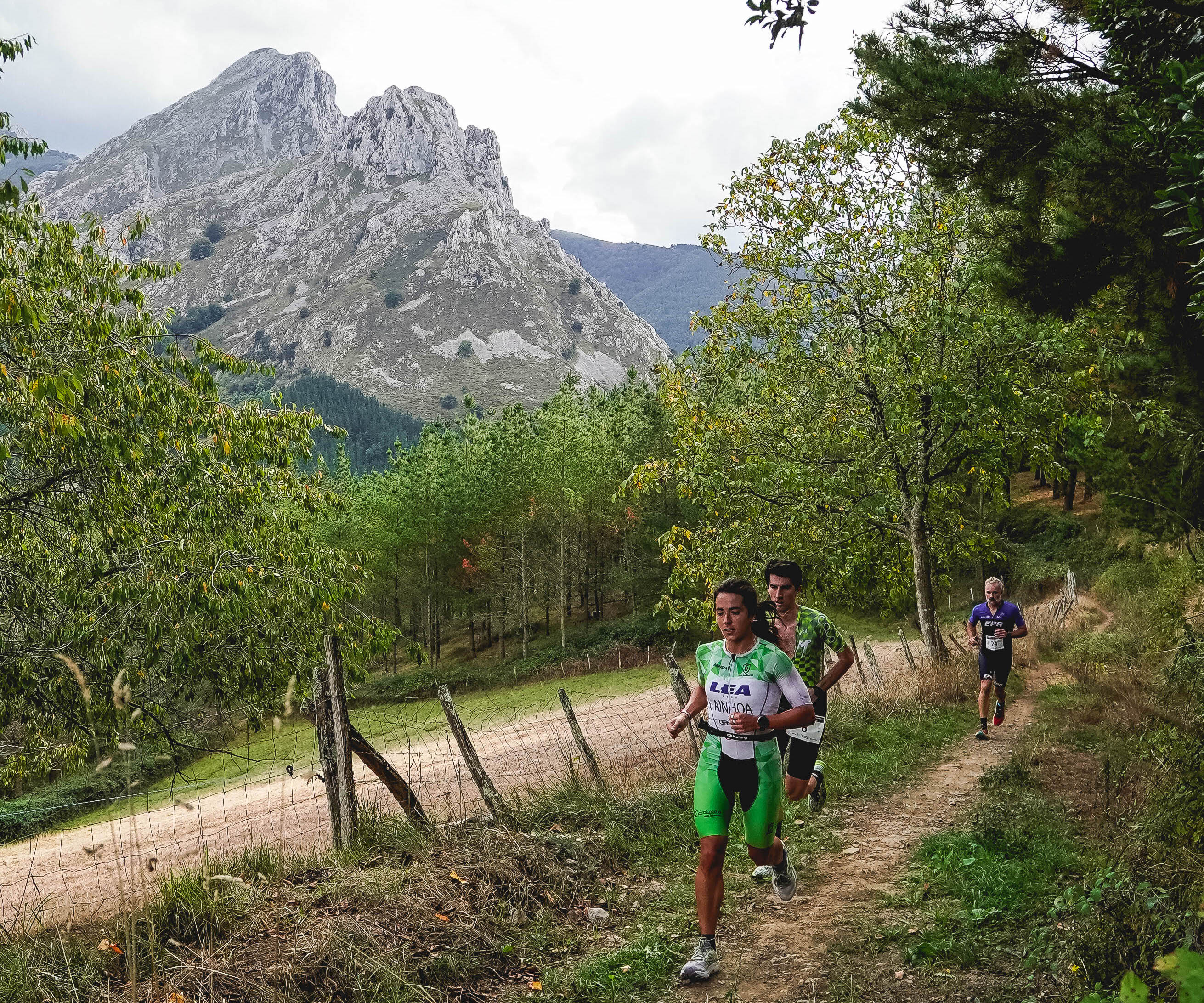 Ainhoa Marquinez Durangoko mendi duatloian Ainhoa Marquinez Durangoko mendi duatloian