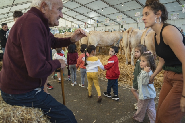Urriko lehen astelehenego ganadu feria, gaur, Gernika-Lumon. ARITZ LOIOLA / FOKU Urriko lehen astelehenego ganadu feria, gaur, Gernika-Lumon. ARITZ LOIOLA / FOKU