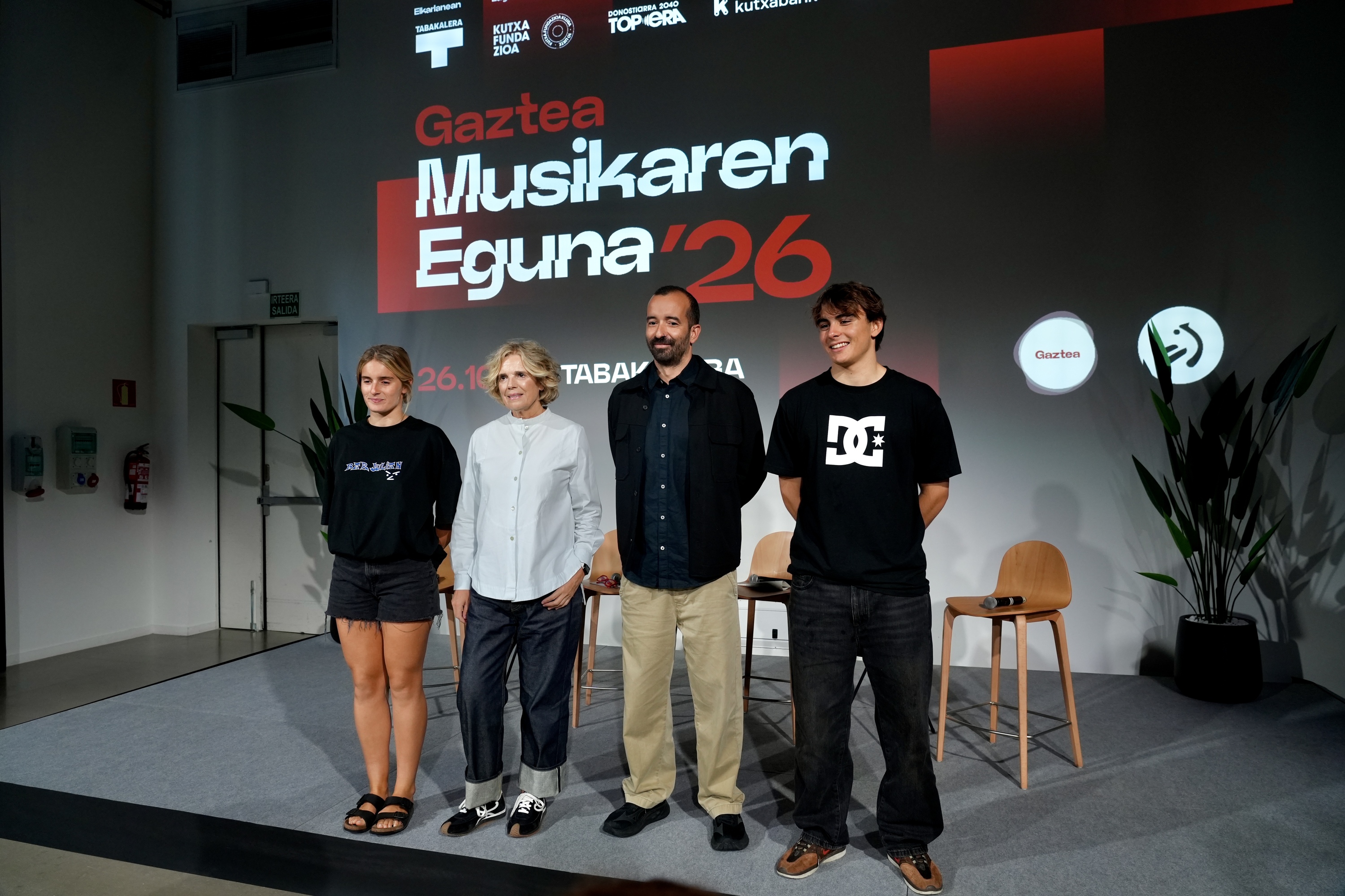 2026ko Musikaren Eguna jaialdiaren aurkezpena. ANDONI CANELLADA / FOKU