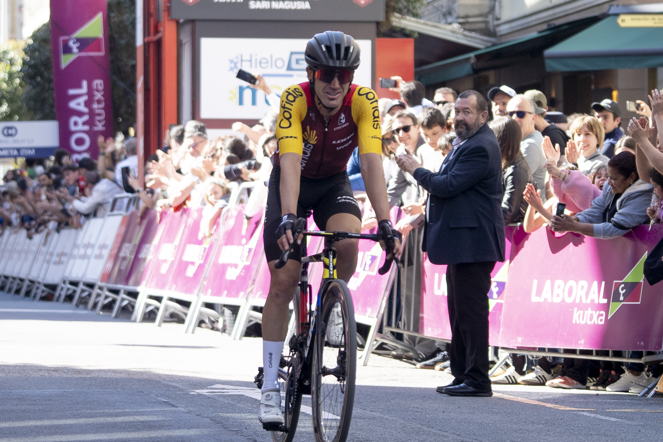 Ion Izagirre aurtengo Miguel Indurain sarian. IÑIGO URIZ / FOKU