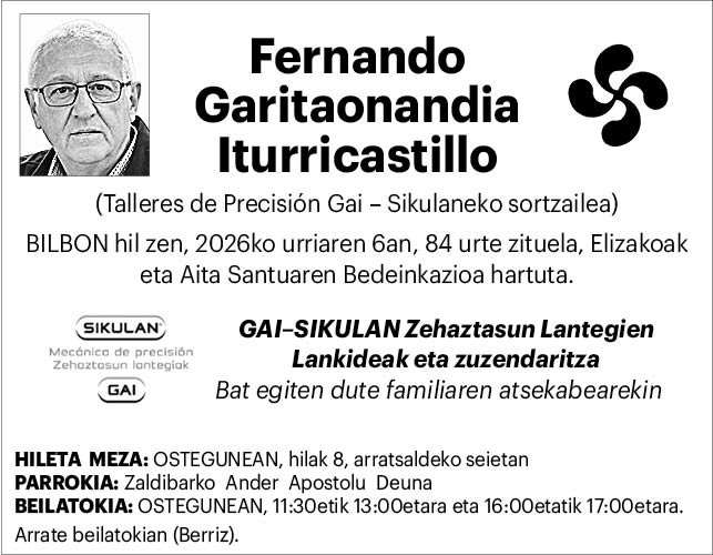Fernando Garitonaindia Iturricastillo 2x2