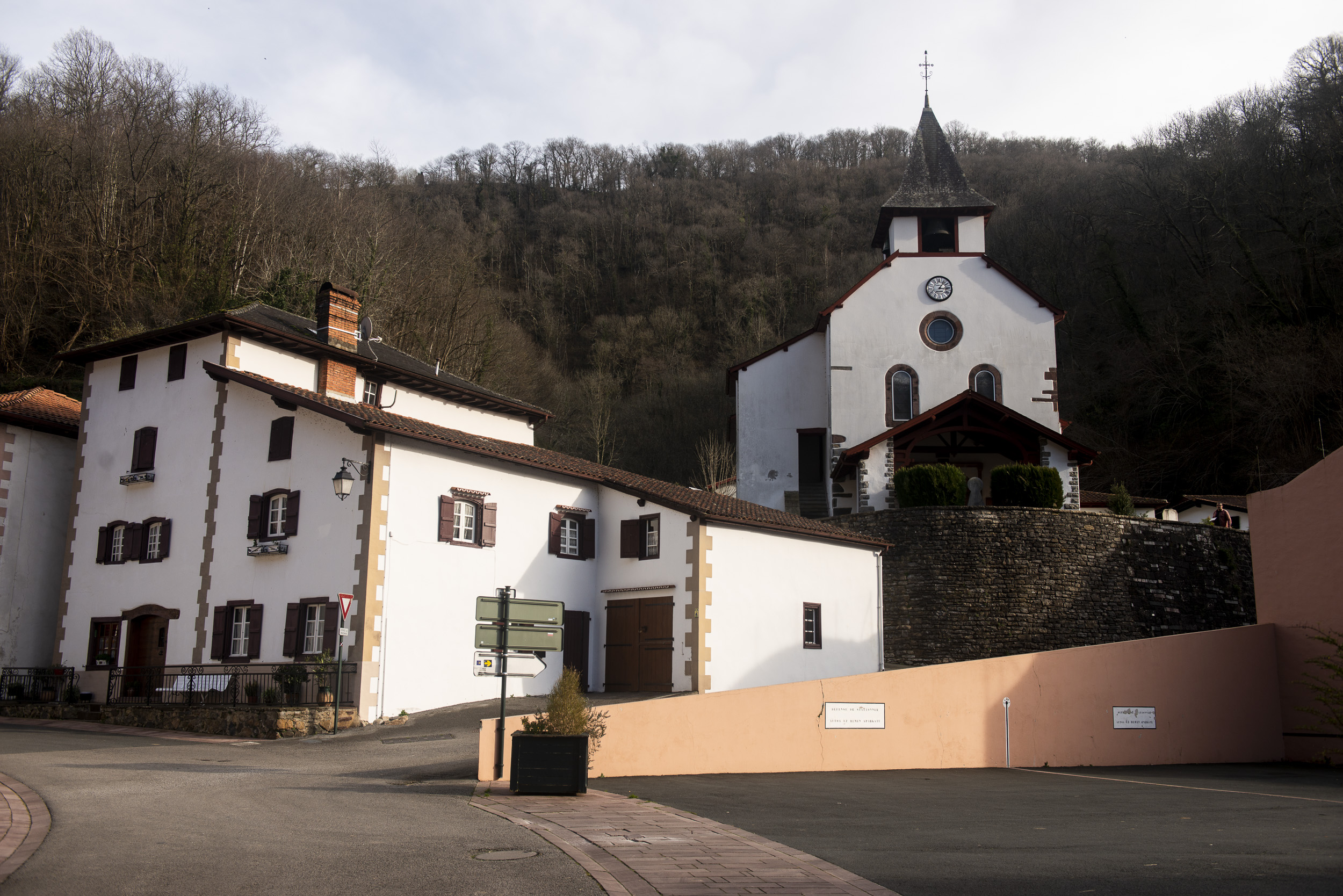 Arnegi herria, artxiboko irudi batean. BERRIA