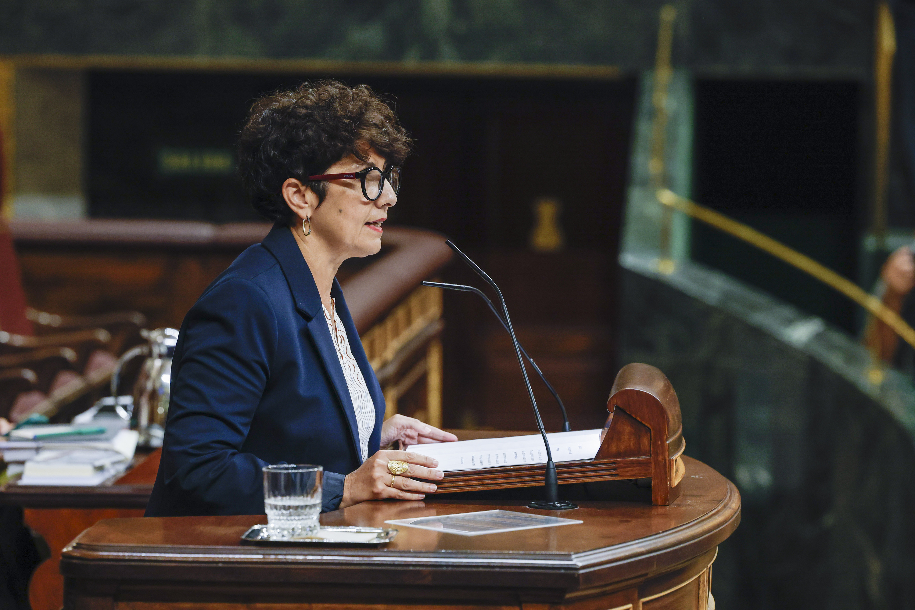 Maribel Vaquero Espainiako Kongresuan, artxiboko irudi batean. J. J. GUILLEN / EFE