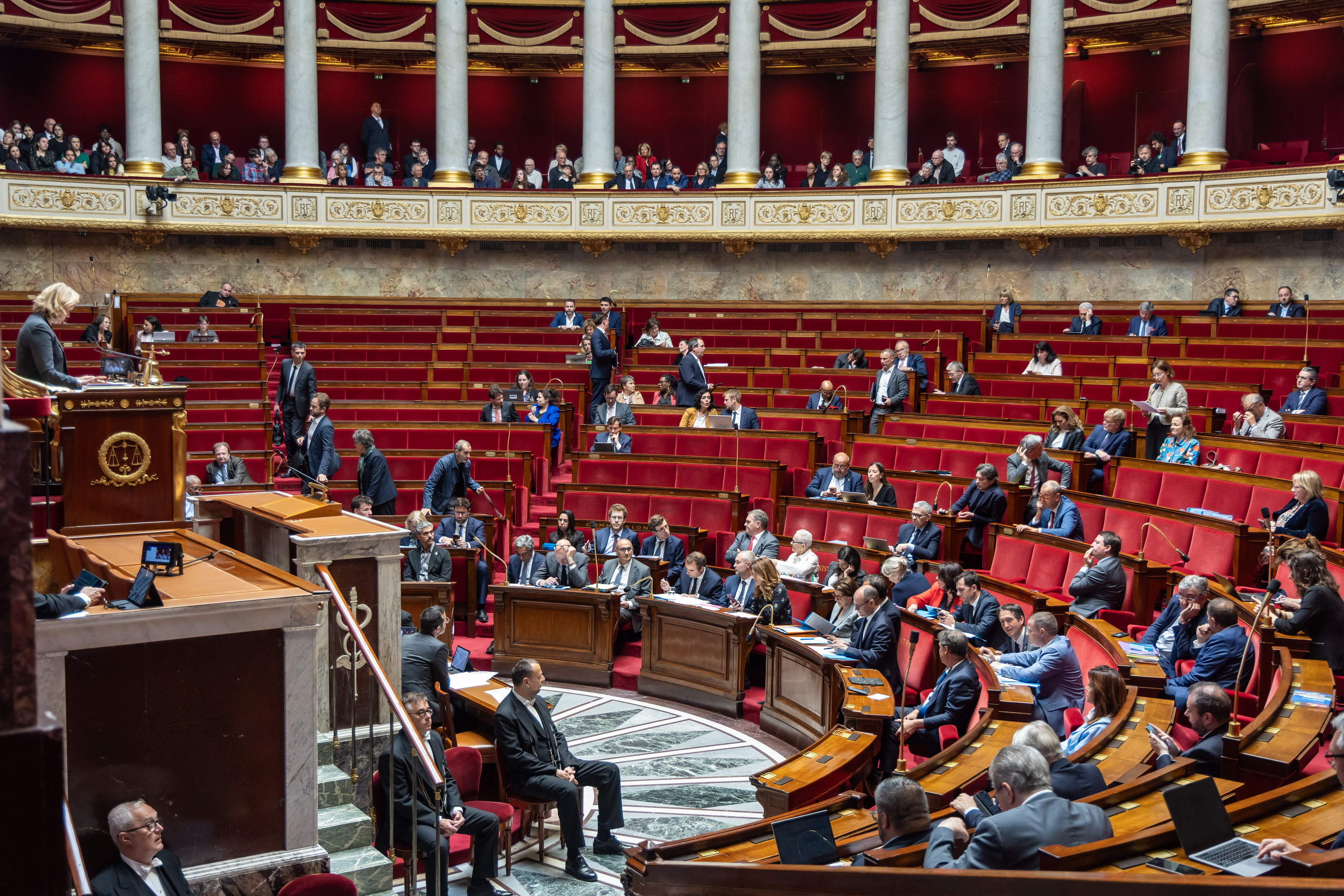 Frantziako Asanblea Nazionala, artxiboko irudi batean. CHRISTOPHE PETIT TESSON / EFE