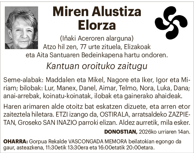 Miren Alustiza Elorza 2x2