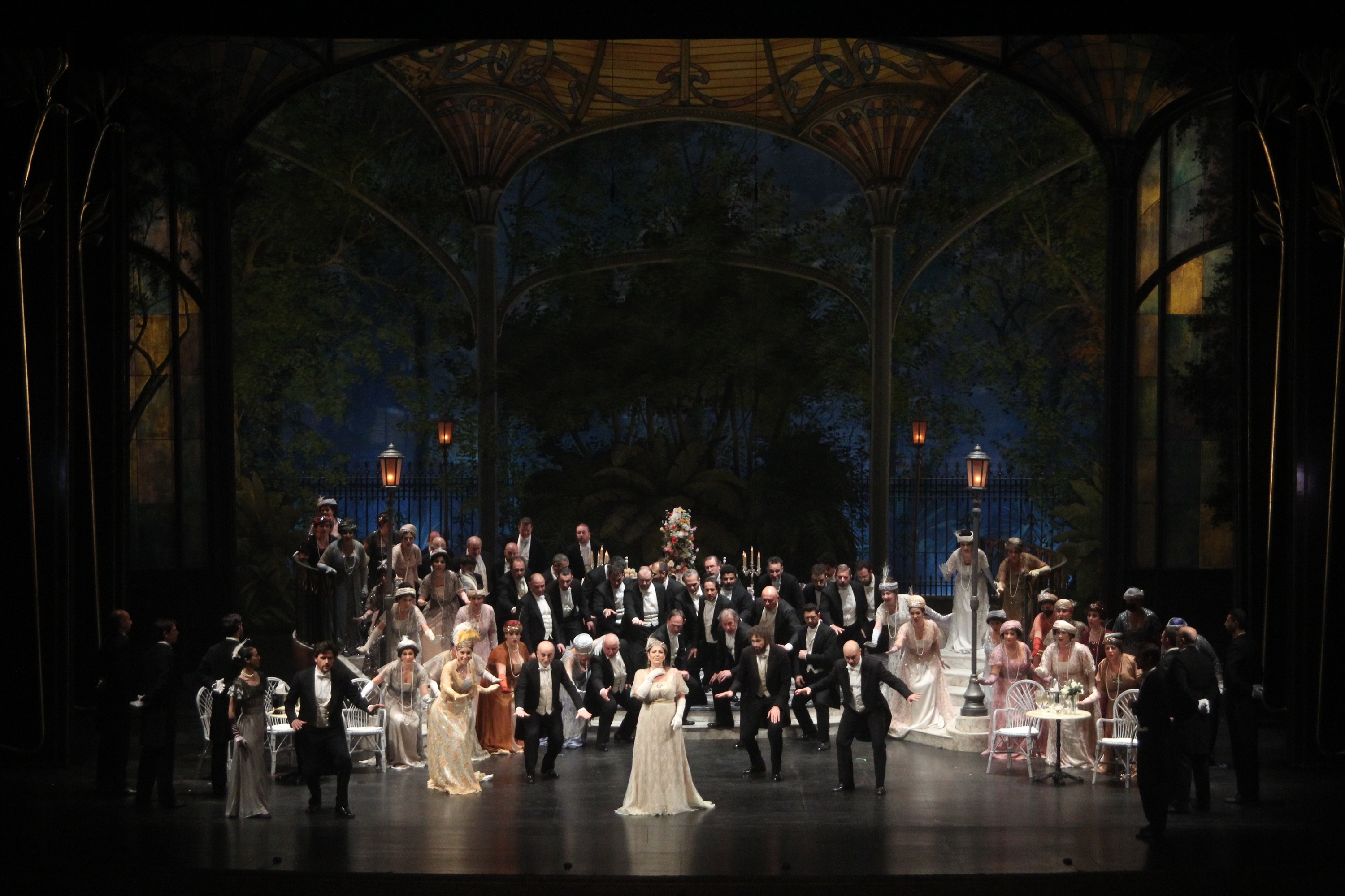 Giuseppe Verdiren 'La Traviata' operaren irudi bat. OLBEK UTZIA
