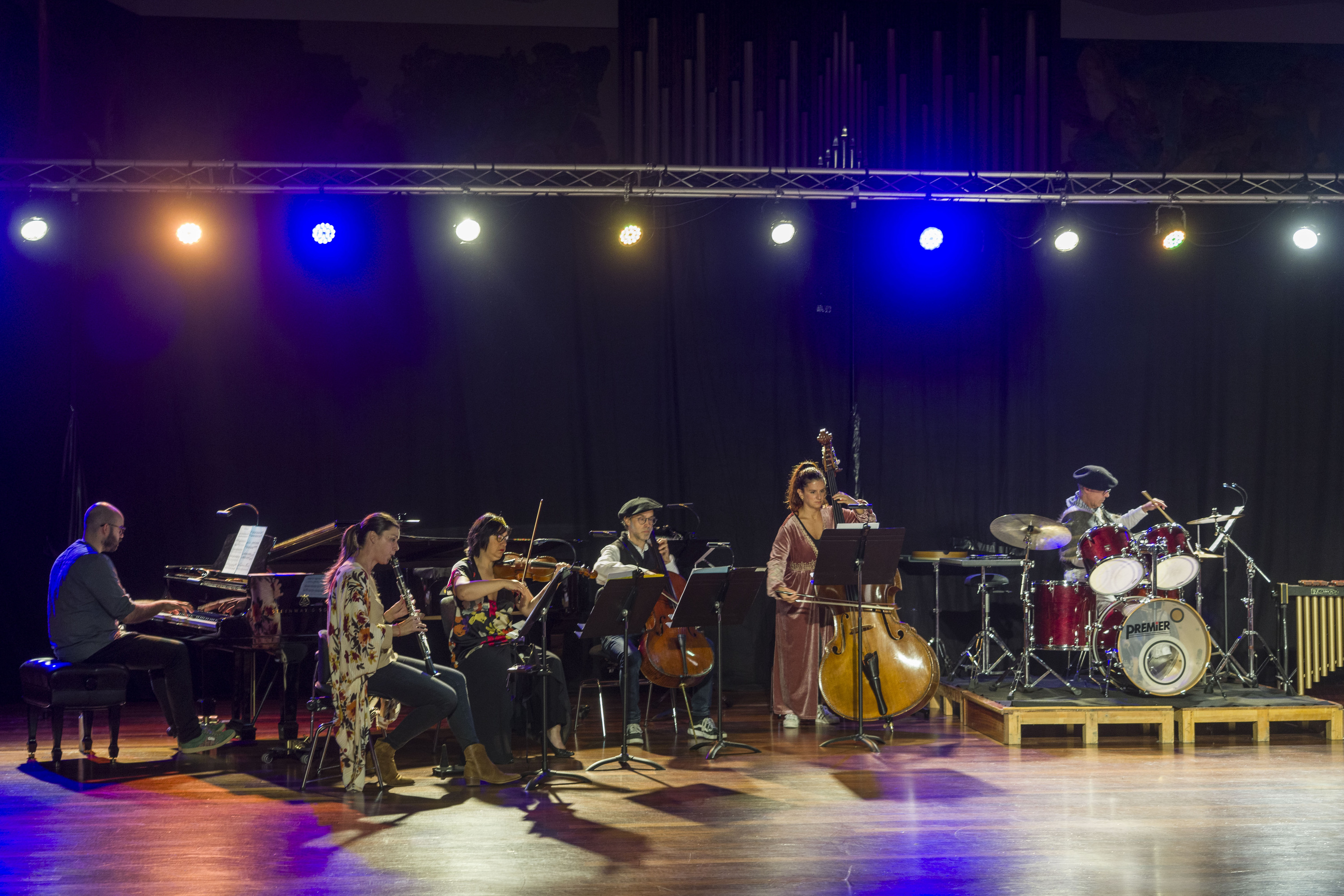 Aurreko urteko Euskadiko Orkestraren Musika eskola kontzertu bat. JON URBE/FOKU
