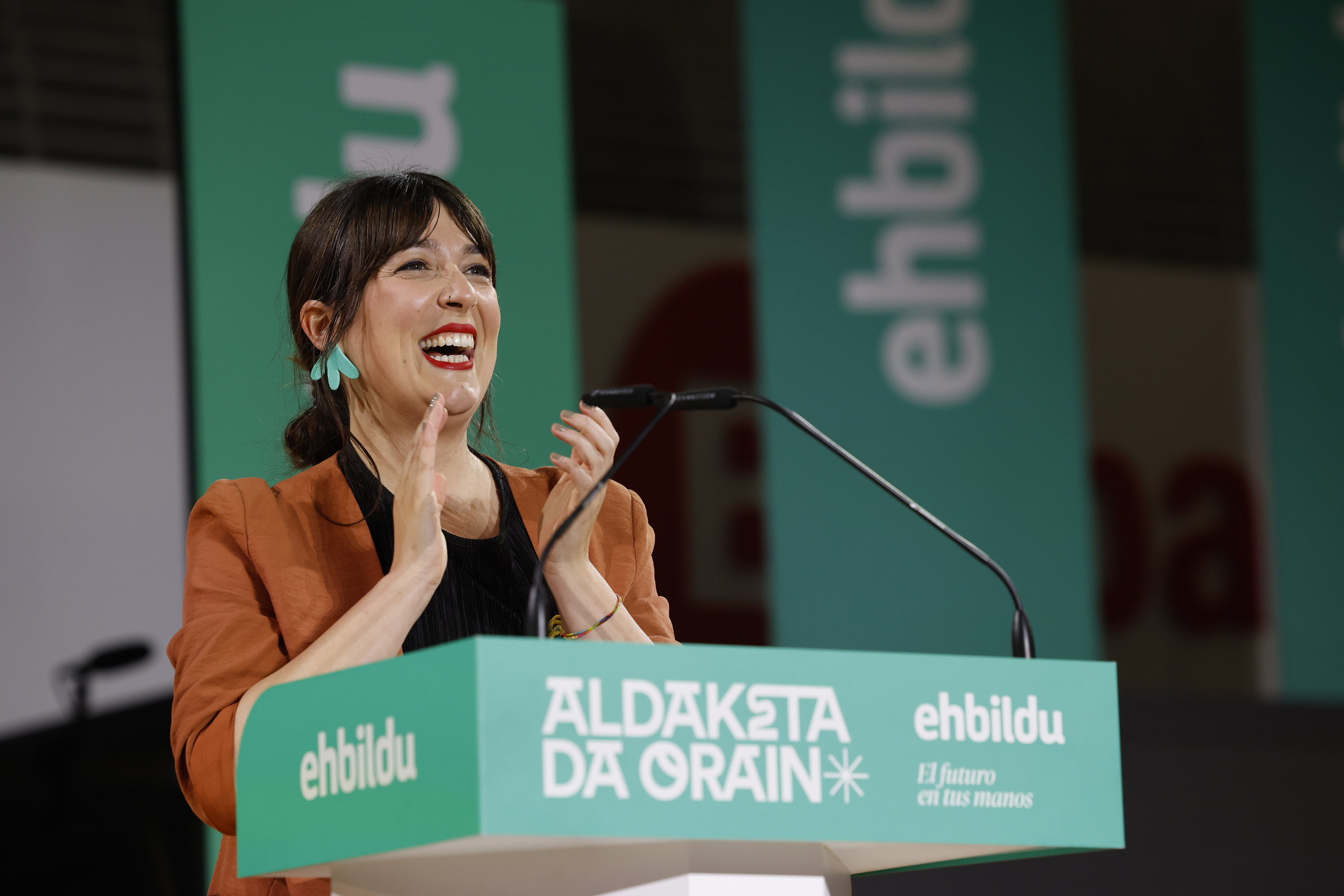 Oihana Etxebarrieta EH Bilduko legebiltzarkidea, artxiboko irudi batean. MIGUEL TOÑA / EFE