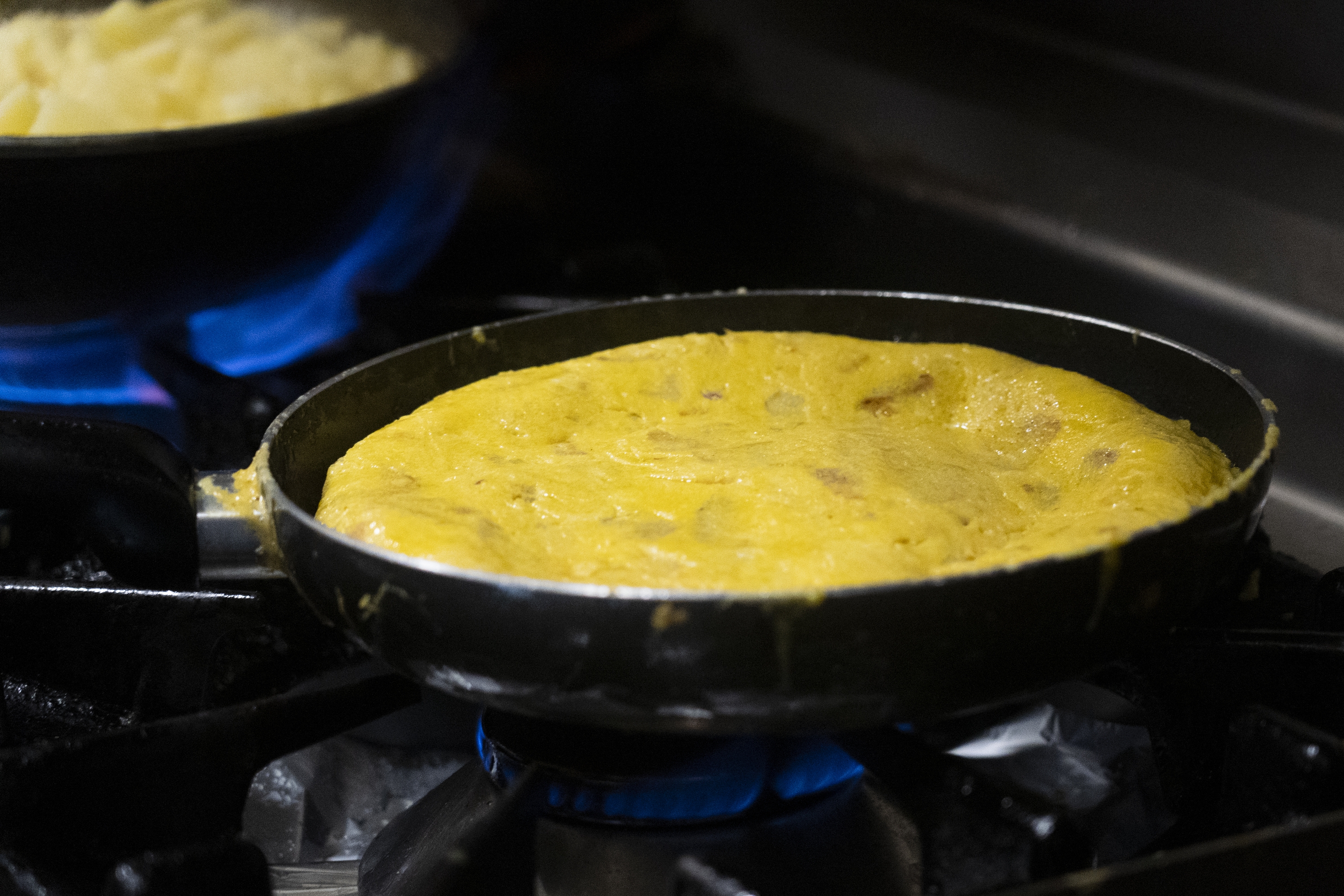 Patata tortilla baten artxiboko irudia. MONIKA DEL VALLE / FOKU