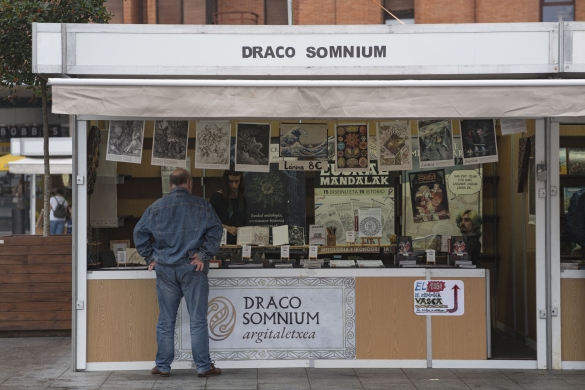 Draco Somnium argitaletxearen postua. ARITZ LOIOLA / FOKU