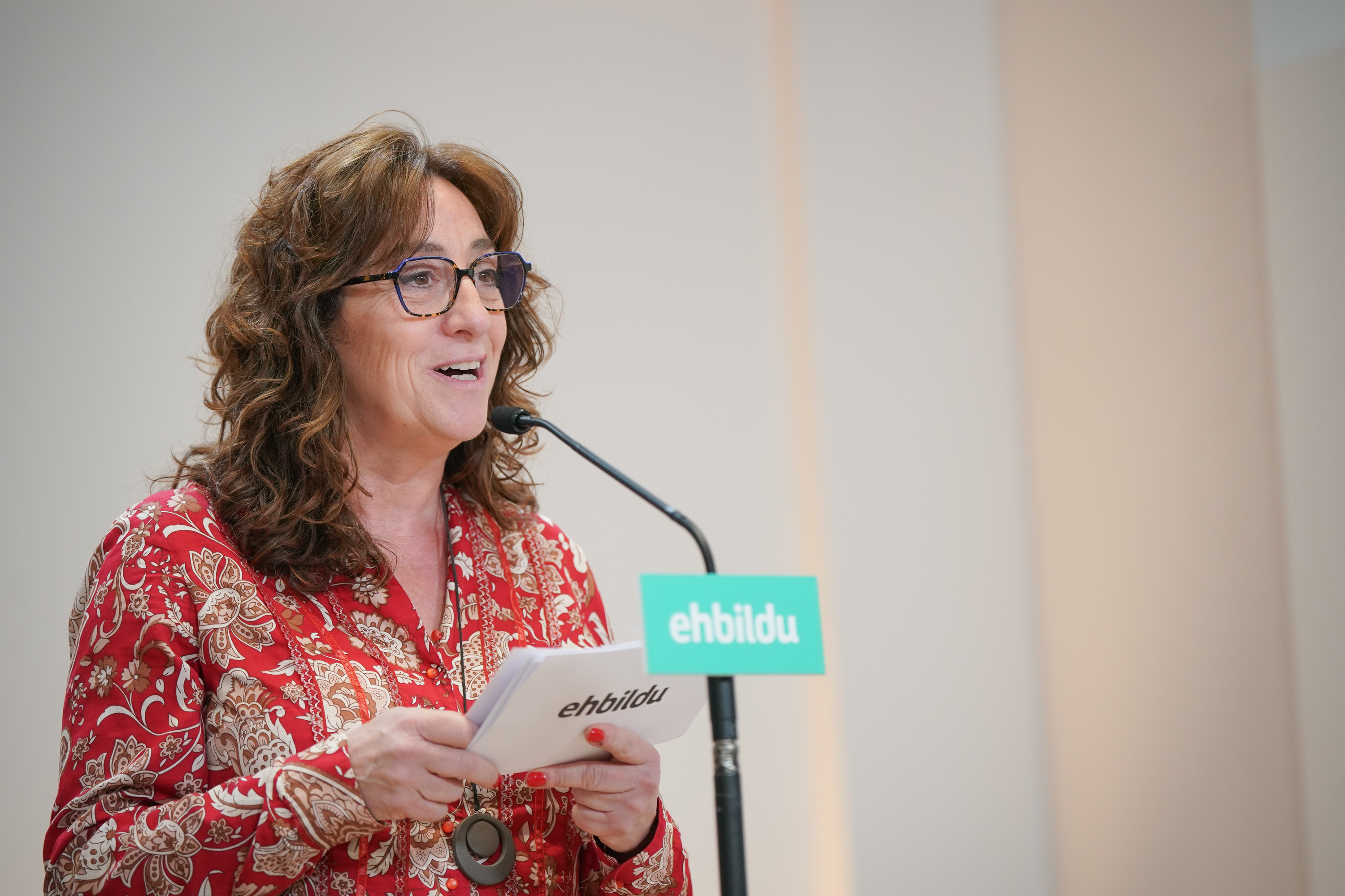 Eva Lopez de Arroiabe, artxiboko irudi batean. ENDIKA PORTILLO / FOKU