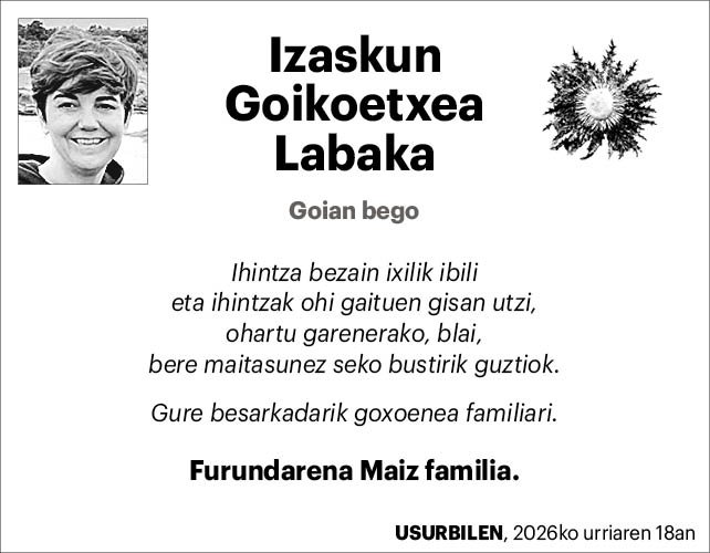 izaskun burun