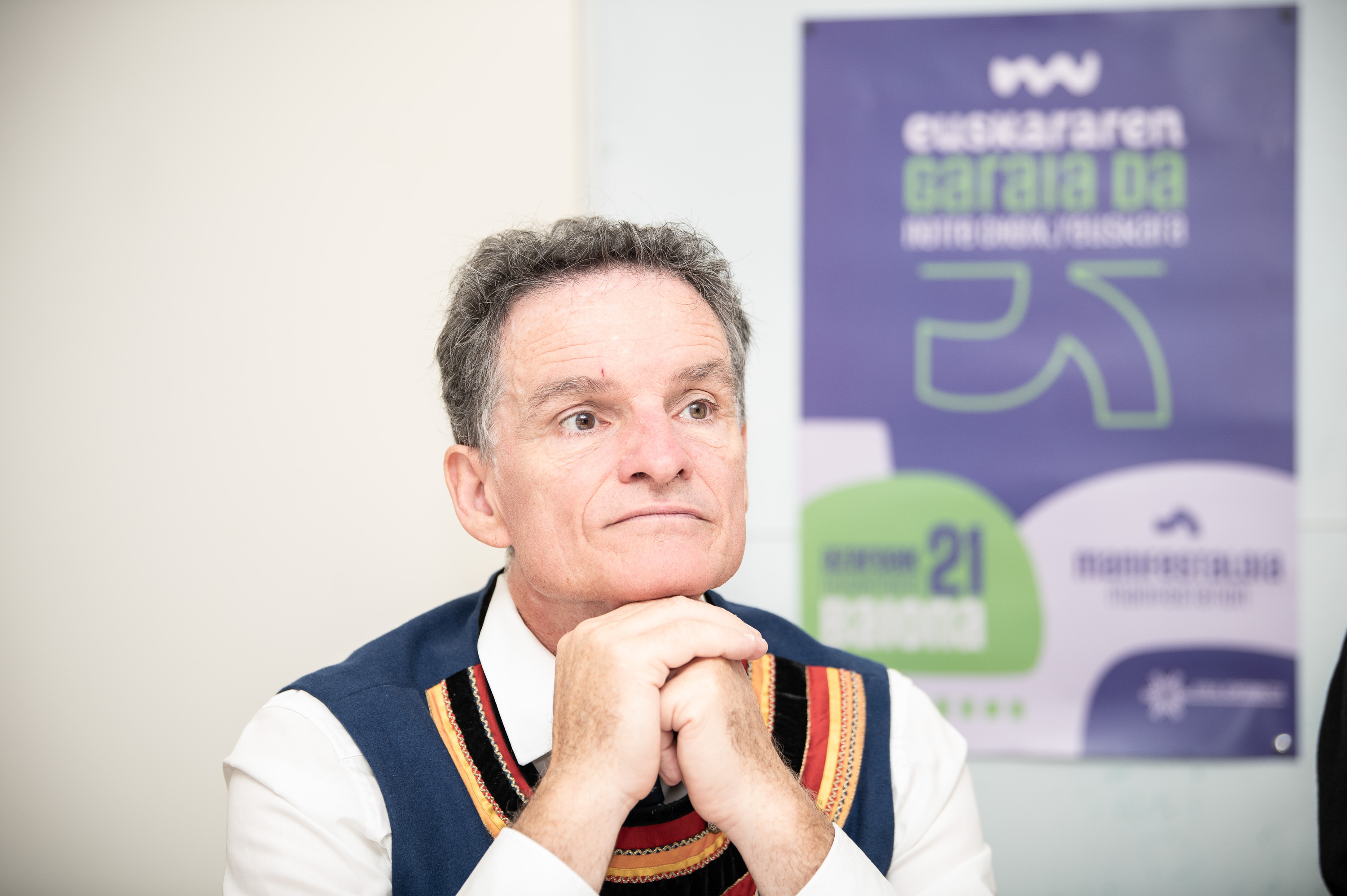 Paul Molac diputatua, Baionan. PATXI BELTZAIZ