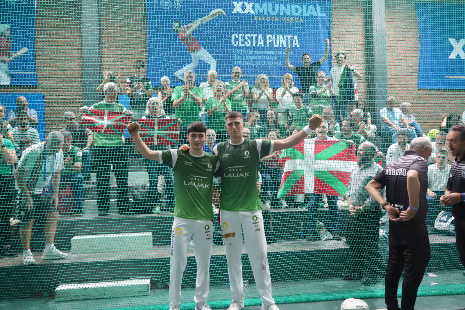 Oier Elorz eta Eñaut Lizeaga. ANDER ELORDUI